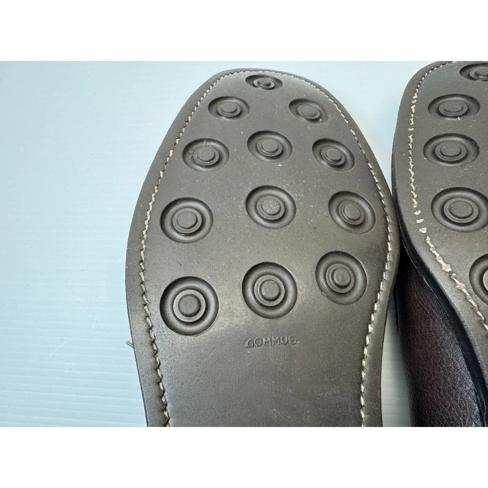Salvatore Ferragamo Split Toe Derby Shoes‎ Mens 11 D EUC Lace-up Leather Dress